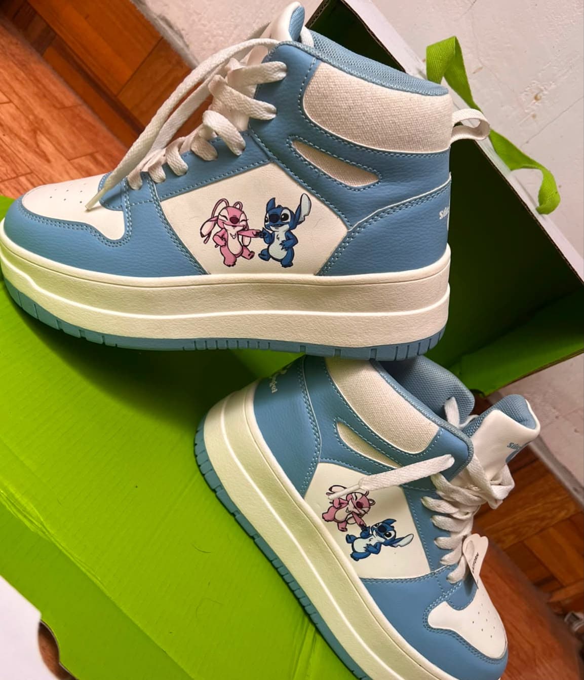 Zapatillas Plataforma Stitch y Ángel - Nuevas